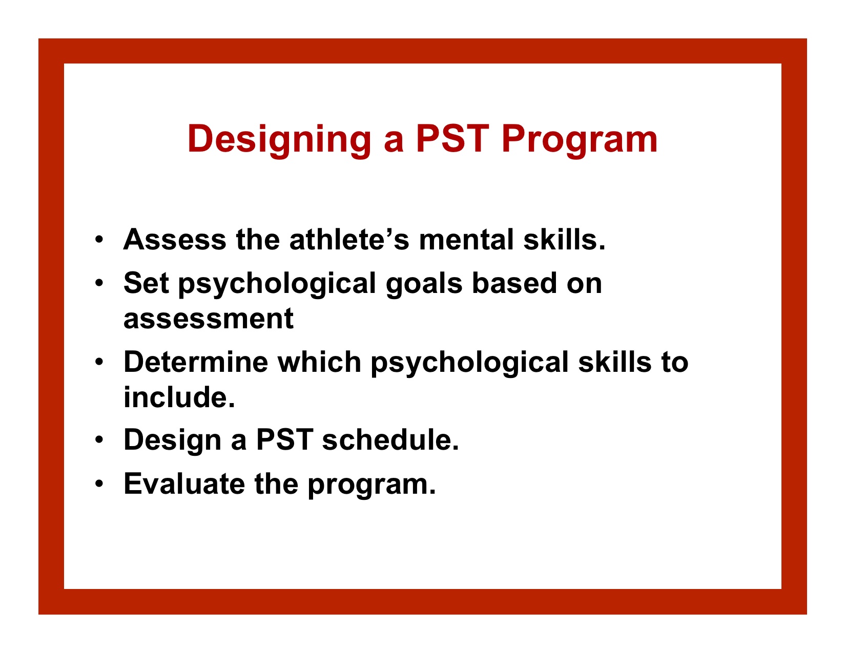 Psychologist In Training Program
